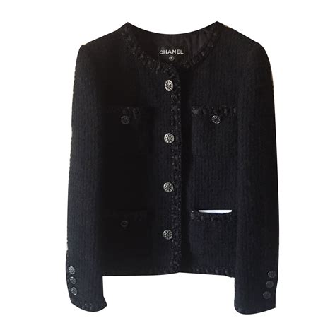 little black jacket chanel price|Chanel jacket cost.